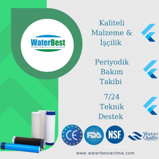 Waterbest Su Arıtma, Waterlife Su Arıtma, Antalya Su Arıtma,milsu Su Arıtma