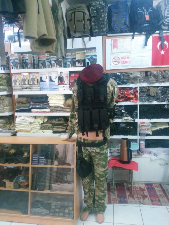 Mehmetcik, Antalya Bedelli Asker Kıyafetleri, Antalya Bedelli Asker Malzemeleri