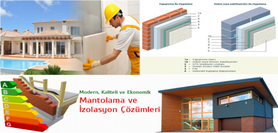 Antalyada Mantolama, Antalya Dış Cephe Mantolama, Antalya Söve