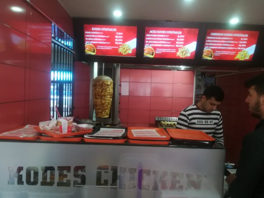Kodes Chicke, Işıklarda Tavuk Döner, Üçkapılar Tavuk Döner, Dedeman Tavuk Döner