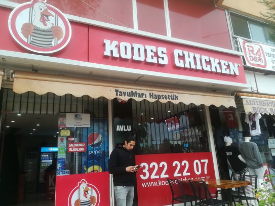 Kodes Chicke, Işıklarda Tavuk Döner, Üçkapılar Tavuk Döner, Dedeman Tavuk Döner