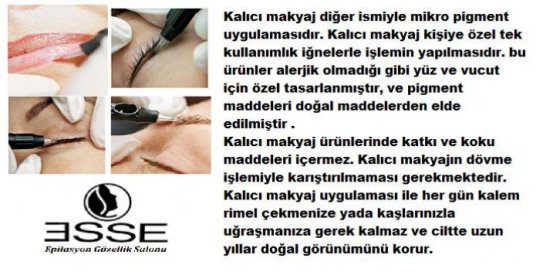 Esse Güzellik, Antalyada Kalıcı Makyaj, Konyaaltı Güzellik Salonu