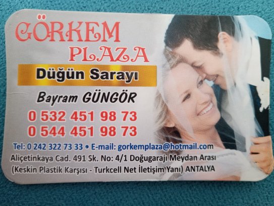 Görkem Plaza Düğün Sarayı,antalyada Düğün Salonları