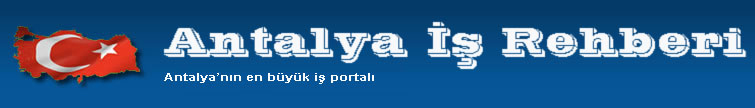 Antalya İş Rehberi Antalya İş Rehberi